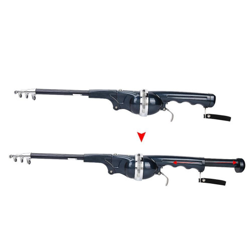 Fishing Rod, Reel, Portable Lure Tackle 1