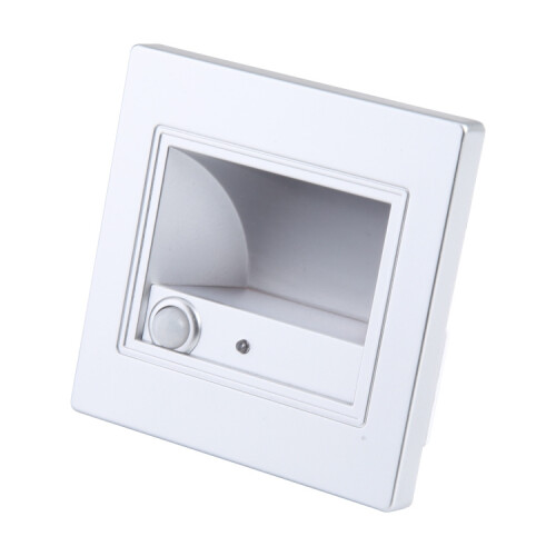 COB LED Sensor Floor Light/Wall Light, Warm White Light, AC 85-265V (Color: Silver) 1