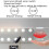 LED Makeup Mirror Light Beauty Fill Light Hand Sweep Sensor Mirror Front Light, Power source: 14 Bulbs(Natural White) 4