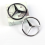 Compatible with Mercedes-Benz Trunk Emblem – 90 mm, Silver 2