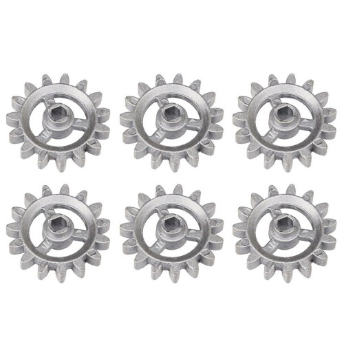 Metalen BBQ-draaispitset – 6 stuks