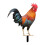 Acryl tuinsteker set met vogelsilhouet 1