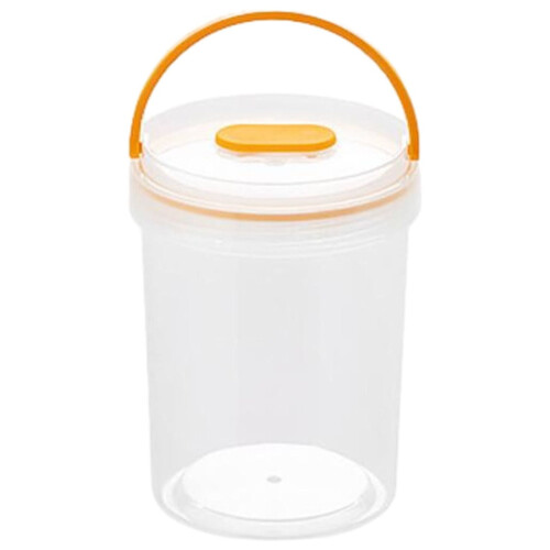 Portable fruit bento box transparent plastic 1-pack