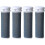 [4-pack] Extra grove vervangingsrollers, compatibel met Emjoi Micro Pedi vervangingsrollers 2