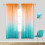 Transparente gardiner til jenterom – 2 paneler 1