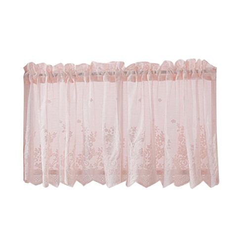 Polyester Floral Lace Curtain Valance – 5 Sizes
