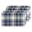 Buffalo Plaid Cloth Placemats Set of 4 1