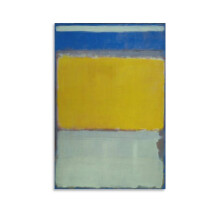 Mark Rothko Blue Yellow Light Green Canvas Print 24x36 in