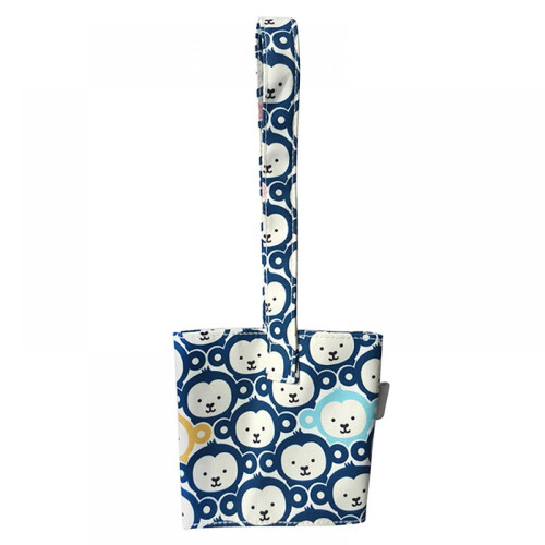 Portable Cotton Cup Carrier with Straw Belt