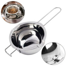 Wileqep chocolate melting pot stainless steel double boiler