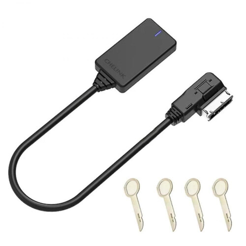 Καλώδιο ασύρματου βοηθητικού προσαρμογέα Bluetooth MMI MDI για μουσικό αυτοκίν