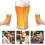 4-in-1 acryl bierpulset, draagbaar en onbreekbaar 1