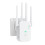(Λευκό) Ενισχυτής/ενισχυτής WiFi, Επαναλήπτης WiFi/Ενισχυτής WLAN, Επέκταση WiFi έω 1