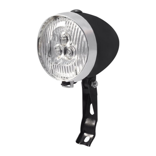 3 LED Retro Bicycle Headlight Flashlight 3 Light Modes Front Light Vintage MTB Cycling Accessories 1