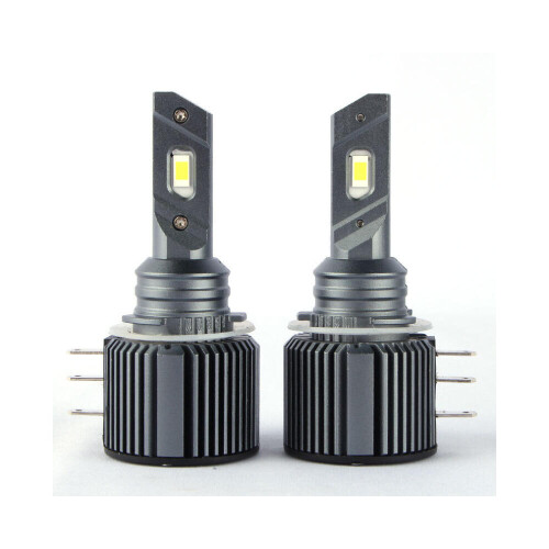 Δύο προβολείς H15, συμβατοί με το τσιπ LED-Canbus Golf 7c CSP χωρίς σφάλματα, ειδικά γι