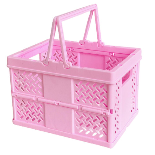 Opvouwbare plastic opbergmand – klein of groot
