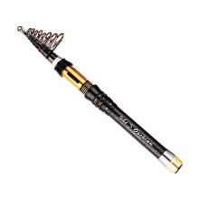 Outdoor Telescopic Fishing Rod Carbon Fiber Sea Spinning Portable Pole 3.0m