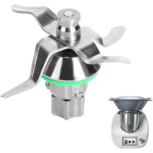 Lame de rechange Sjlerst pour Thermomix TM5 – Acier inoxydable de qualité alimentaire – Résistante aux rayures et à la corr