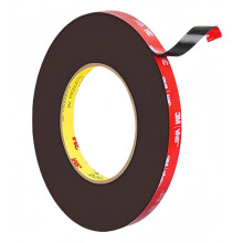 3M VHB 3M X 10mm Zwarte Extra Sterke Dubbelzijdige Tape Waterdicht Hoge Temperatuurbestendigheid