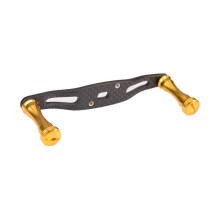 (light gold) Carbon Fibers Fishing Reel Handle with Quality Grip for Better Control Fishing Reel Handle Knob Grip Fishing Reel Part  Claret
