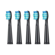Seago elektromos fogkefefejekkel kompatibilis, SG507 SG515 - 5 darabos készlet, fekete