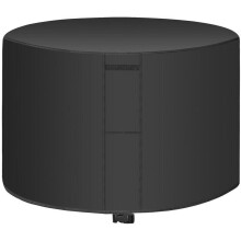 Funda protectora para mesa de jardín - Negra - 14268cm, Fundas impermeables para muebles de jardín de exterior
