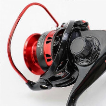 A 5.2:1 Spinning, a 5000 Folding Rocker, and a Single-Handle Fishing Reel with a Full Wheel.