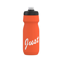 Cycling Water Bottle Outdoors Squeeze Bites Lid-Vibrant 1orange
