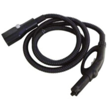 Flexible hose for Polti steam cleaners – One-piece connector, hose, trigger-operated steam gun