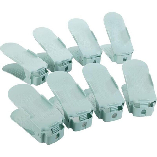 Small Turquoise Polypropylene Shoe Rack