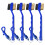 Golfs Club Cleaner Golfs Brush Oversized Head Double Side-Blue 1