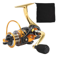 MT3000 Golden Fishing Reels Metal 5.5:1 High Speed Baicasting Reel Left Right Interchangeable Handle Powerful Spinning Fishing Reels