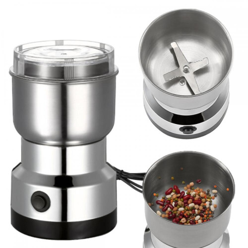 Electric coffee grinder, nuts seeds, herbs, grinding, spice crusher