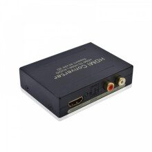 Splitter audio da HDMI a HDMI 4k, offre una trasmissione audio e video senza interruzioni con 3 impostazioni di modifica audio, supporta l