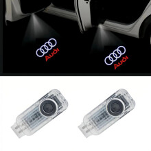 elementi compatibili con proiettori luminosi con logo Audi per A4L/A5/A6L/A7/A8L/Q3/Q5/Q7 - illuminazione porte e illuminazione ambientale