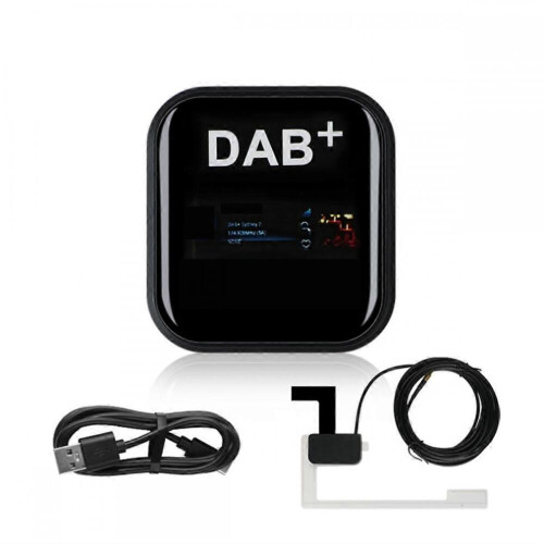 Antenna DAB+ per autoradio Android con adattatore USB, ricevitore stereo