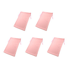 Dikke microvezel opbergtas 18x27cm voor sneeuwbril-Roze