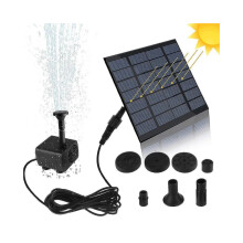 Pompa solare per laghetto, pompa per fontana, pompa solare per fontana da giardino, fontana ornamentale, pompa per fontana.