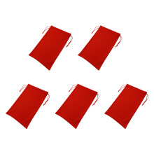 Skibril opbergtas 18x27cm voor sneeuwbril zwembril-Rood