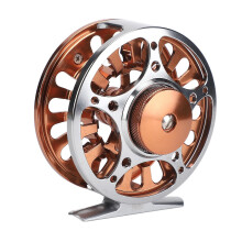 Double Color 5/6 3Bearing Fly Reels CNC Machined Aluminium Alloy 3 Bearing Fly Fishing Wheel for Outdoor