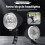 3 LED Retro Bicycle Headlight Flashlight 3 Light Modes Front Light Vintage MTB Cycling Accessories 3