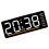 LED Display Clock Travel Sized Kids Room Nightlight-orange1 1