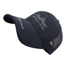 Breathable Sporty Cap With Elastic Closure And Sun-Navy Blue