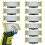 9-pakning med barberblader som er kompatible med Philips Oneblade Replacement 1