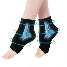 Ankel Ice 2-pakning med softgel, kompatibel med hevelse, plantar fasciitt og lindring av fotsmerter.