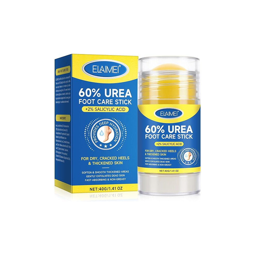 Kurchugo Cream Urea 60 Percent For Feet With 2% Salicylic Acid - Urea Foot For Cracked Heels And Dry Skin, Deep Moisturizing, Callus Remover And Soften