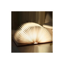 LED-gulvlampe, sammenleggbar, oppladbar, magnetisk, til nattbord, bokhylle eller salongbord – den perfekte julegaven!
