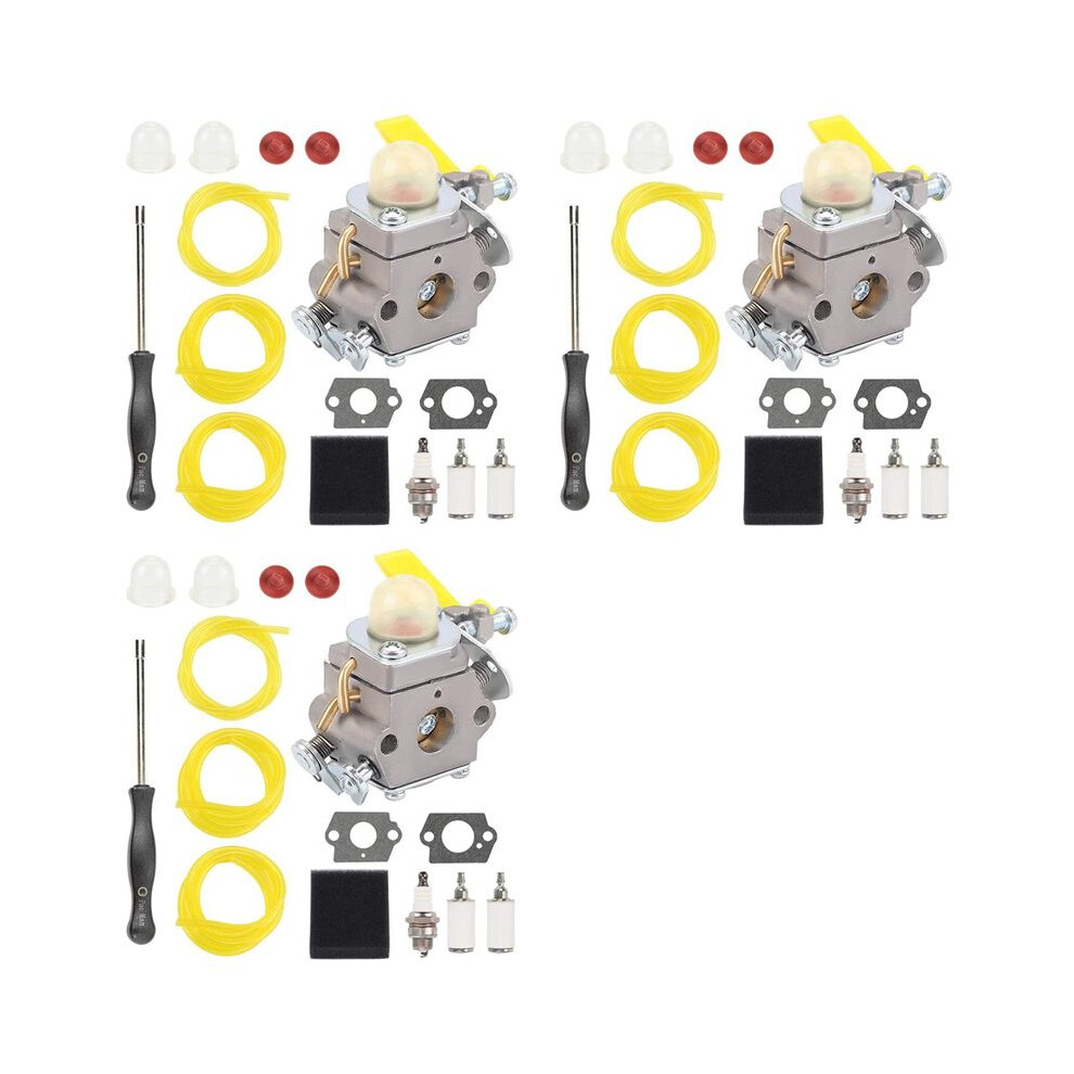 3X C1u-H60 Carburetor For Homelite 25Cc Ry28141 Ut33600 Ut33650 308054013 308054012 String Trimmer Parts 6033805487695