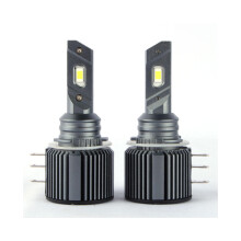 To H15-frontlykter, kompatible med LED-Canbus feilfri Golf 7c CSP-brikke, spesielt for 6000K 12000LM tåkelys med 12V automatlys