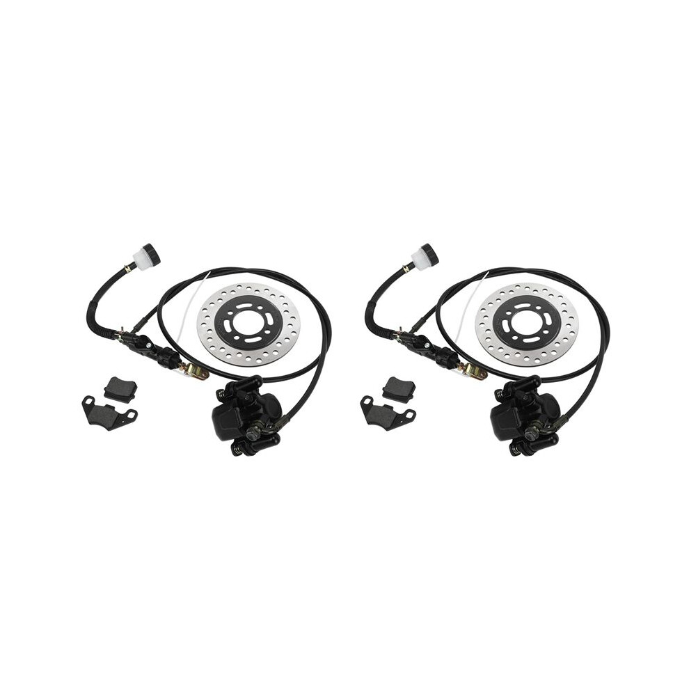 2X Brake Pad Disc Brake Kit Disc Brake Kit Brake Pad Disk Rotor For 50Cc 110Cc 125Cc 150Cc 200Cc 250Cc 6033967294544